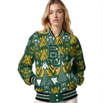 custom baylor bears pyramid shapes green varsity jacket best selling.webp