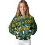custom baylor bears pyramid shapes green varsity jacket best selling.webp