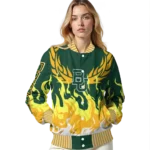 custom baylor bears winged blaze green white varsity jacket best selling.webp