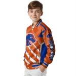 custom boise state broncos chevron angles orange varsity jacket best selling.webp