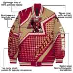 custom boston college eagles star burst maroon varsity jacket best selling.webp