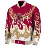 custom boston college eagles winged blaze maroon white varsity jacket best selling.webp