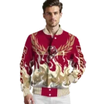 custom boston college eagles winged blaze maroon white varsity jacket best selling.webp