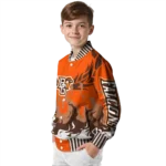 custom bowling green falcons winged blaze orange white varsity jacket best selling.webp