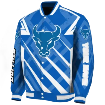 custom buffalo bulls chevron angles royal blue varsity jacket best selling.webp
