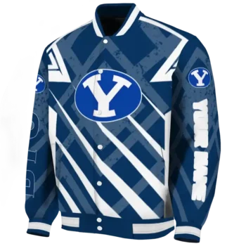 custom byu cougars chevron angles blue varsity jacket best selling.webp