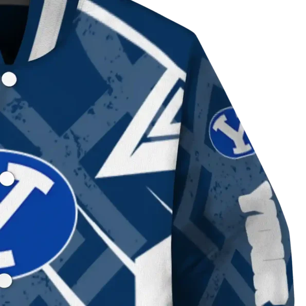 custom byu cougars chevron angles blue varsity jacket premium grade.webp