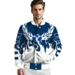 custom byu cougars winged blaze blue white varsity jacket best selling.webp