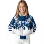 custom byu cougars winged blaze blue white varsity jacket best selling.webp