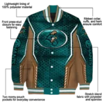 custom coastal carolina chanticleers power plate green varsity jacket best selling.webp