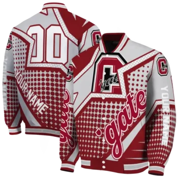 custom colgate raiders star burst maroon varsity jacket fashion forward.webp