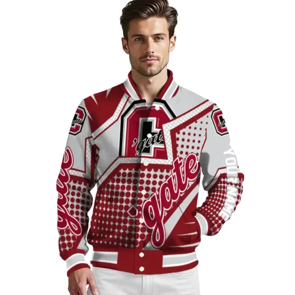 custom colgate raiders star burst maroon varsity jacket high quality.webp