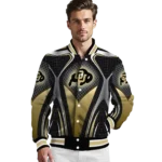 custom colorado buffaloes mesh chest black varsity jacket best selling.webp