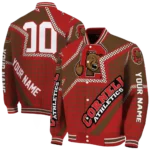 custom cornell big red star burst red varsity jacket best selling.webp