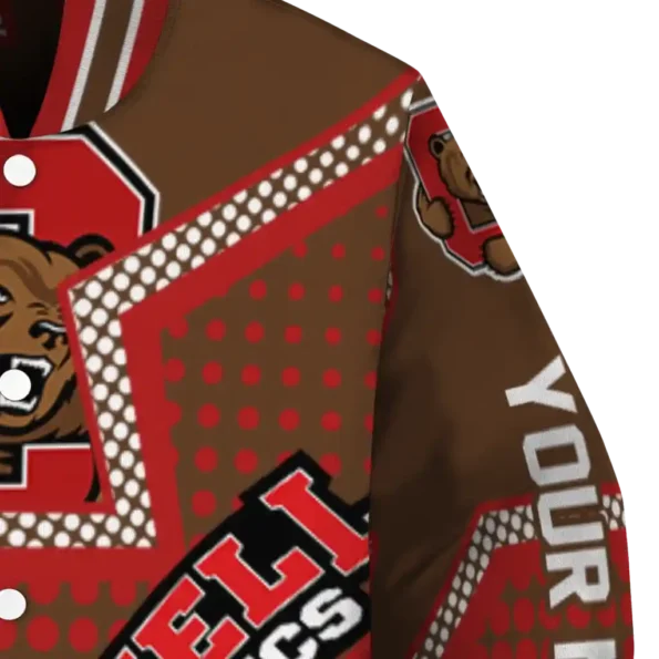 custom cornell big red star burst red varsity jacket premium grade.webp