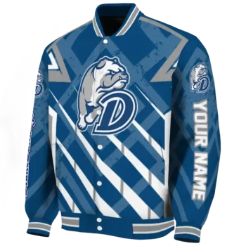 custom drake bulldogs chevron angles blue varsity jacket best selling.webp