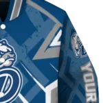 custom drake bulldogs chevron angles blue varsity jacket best selling.webp