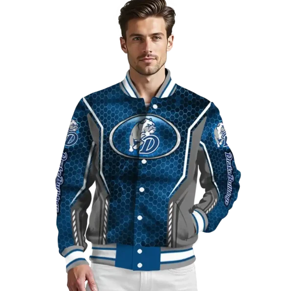 custom drake bulldogs power plate blue varsity jacket high quality.webp