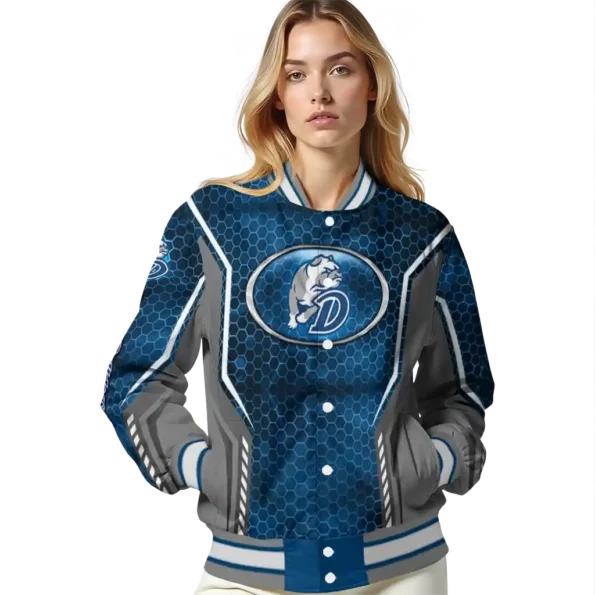 custom drake bulldogs power plate blue varsity jacket latest model.webp