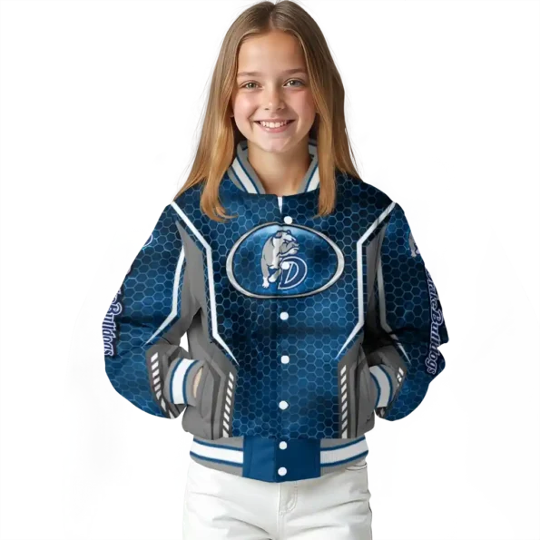 custom drake bulldogs power plate blue varsity jacket top rated.webp