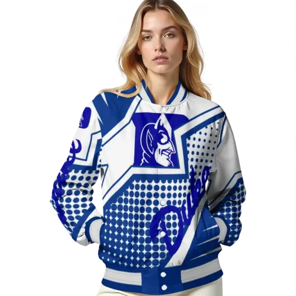 custom duke blue devils star burst blue varsity jacket latest model.webp