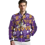 custom east carolina pirates pyramid shapes purple varsity jacket best selling.webp