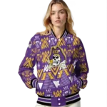 custom east carolina pirates pyramid shapes purple varsity jacket best selling.webp