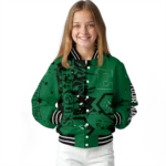 custom eastern michigan eagles hexagon cluster green black varsity jacket best selling.webp