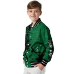 custom eastern michigan eagles hexagon cluster green black varsity jacket best selling.webp