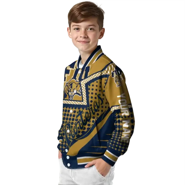 custom fiu panthers star burst blue varsity jacket trendy.webp