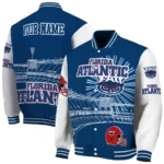 custom florida atlantic owls ferris arena blue white varsity jacket best selling.webp