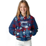 custom florida atlantic owls pyramid shapes blue varsity jacket best selling.webp