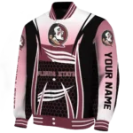 custom florida state seminoles mesh effect garnet black varsity jacket best selling.webp