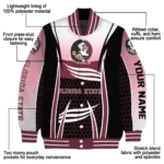 custom florida state seminoles mesh effect garnet black varsity jacket best selling.webp