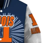 custom illinois fighting illini ferris arena blue white varsity jacket best selling.webp