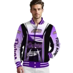 custom james madison dukes mesh effect purple black varsity jacket best selling.webp