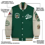 custom ohio bobcats wildcat pawprint green nude varsity jacket best selling.webp