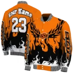 custom oklahoma state cowboys winged blaze orange white varsity jacket best selling.webp