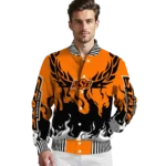 custom oklahoma state cowboys winged blaze orange white varsity jacket best selling.webp