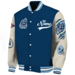 custom old dominion monarchs wildcat pawprint blue nude varsity jacket best selling.webp