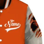 custom oregon state beavers wildcat pawprint orange nude varsity jacket best selling.webp