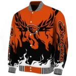 custom oregon state beavers winged blaze orange white varsity jacket best selling.webp
