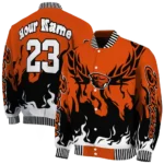 custom oregon state beavers winged blaze orange white varsity jacket best selling.webp