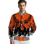 custom oregon state beavers winged blaze orange white varsity jacket best selling.webp
