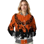 custom oregon state beavers winged blaze orange white varsity jacket best selling.webp