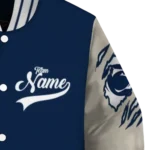 custom penn state nittany lions wildcat pawprint blue nude varsity jacket best selling.webp