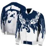 custom penn state nittany lions winged blaze blue white varsity jacket best selling.webp