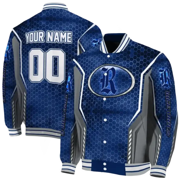 custom rice owls power plate navy blue varsity jacket fashion forward.webp