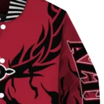 custom san diego state aztecs winged blaze red white varsity jacket best selling.webp