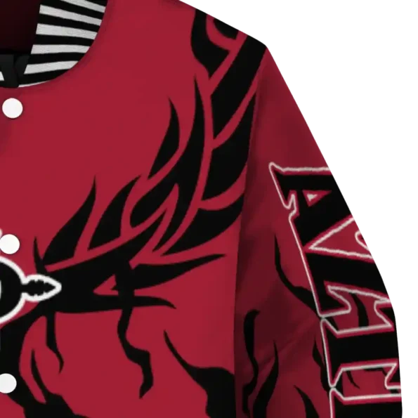 custom san diego state aztecs winged blaze red white varsity jacket premium grade.webp